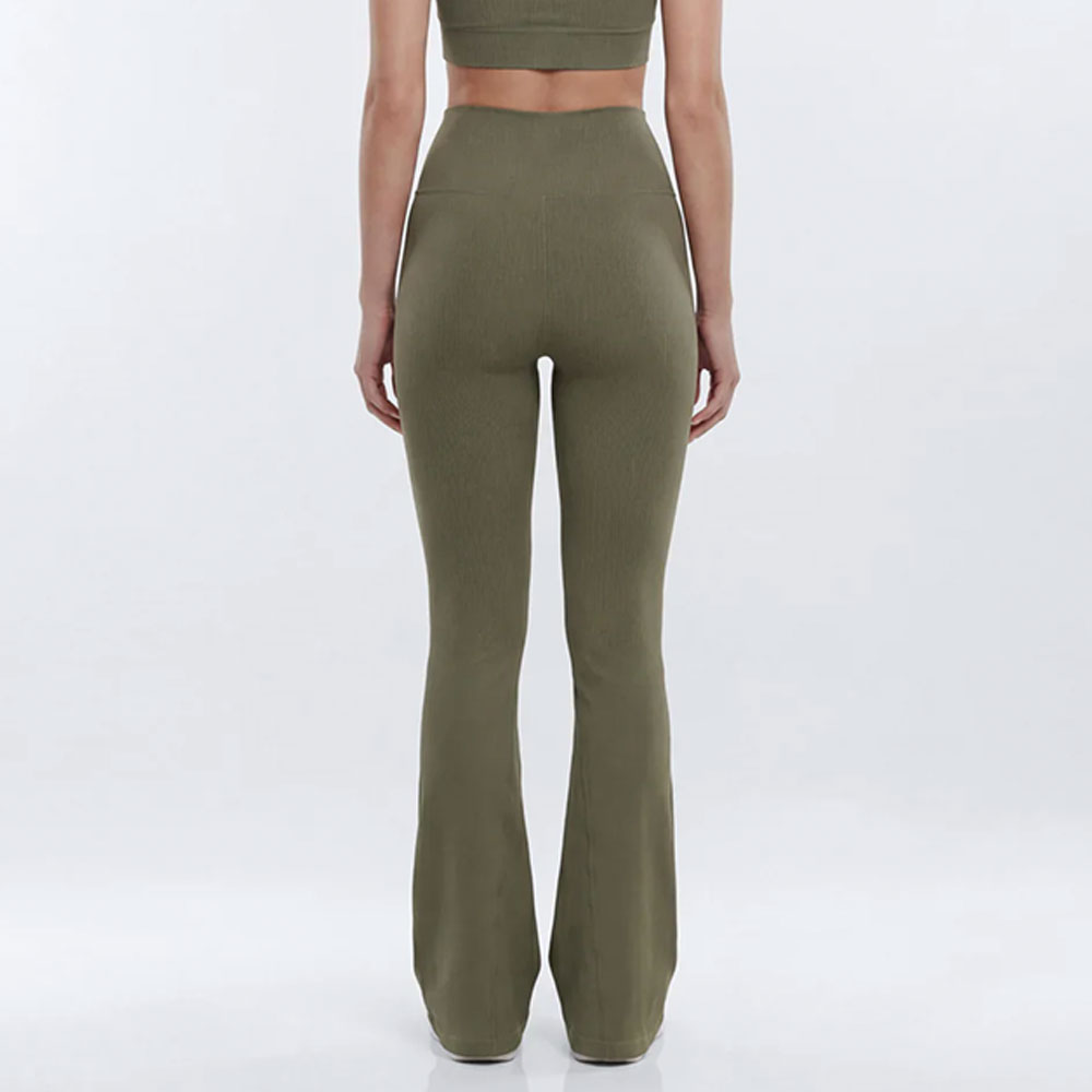 Graphic Training Leggings - Coffee - Image 2