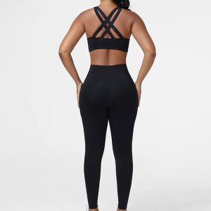 Workout Sets for Women 2 Piece Yoga Outfit