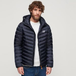 Men’s Quilted Hooded Puffer Jacket