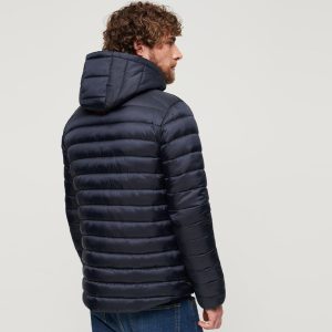Men’s Quilted Hooded Puffer Jacket