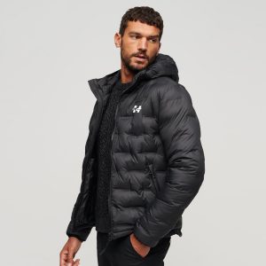 Men’s Hooded Quilted Puffer Jacket