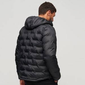 Men’s Hooded Quilted Puffer Jacket