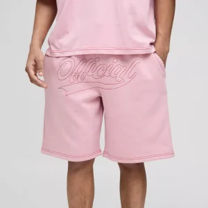 Plus Varsity Mesh Basketball Loose Fit Shorts
