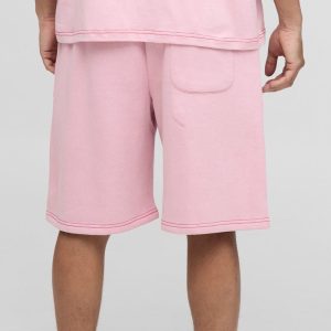 Plus Varsity Mesh Basketball Loose Fit Shorts