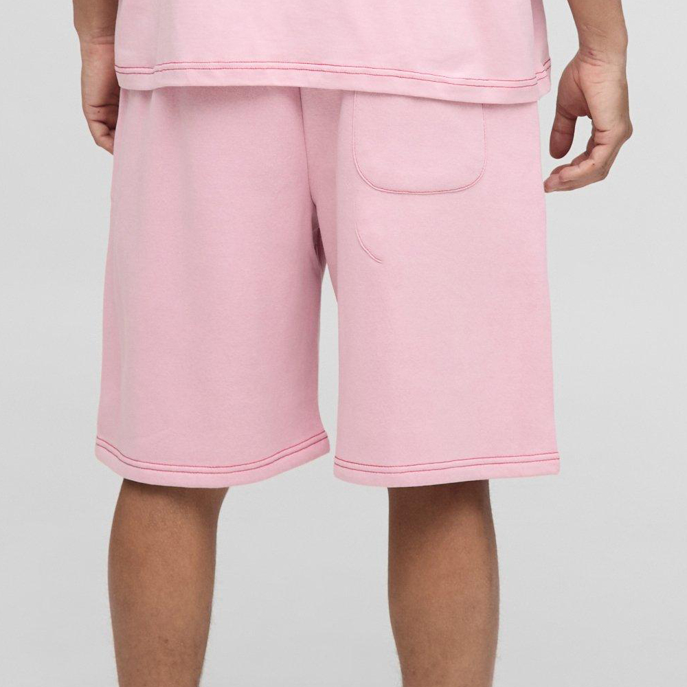Plus Varsity Mesh Basketball Loose Fit Shorts - Image 2