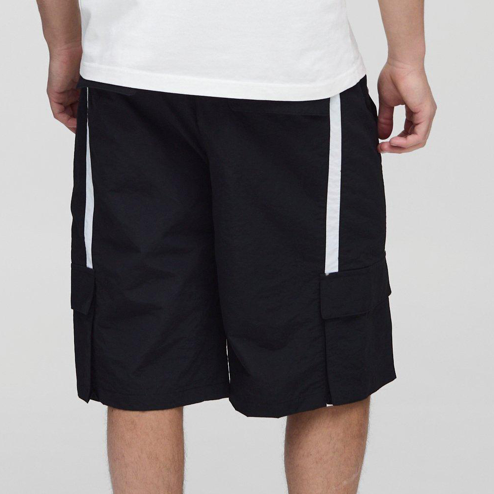 Oversized Washed Rhinestone Jersey Shorts - Image 2