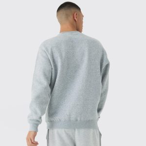 Oversized Boxy Seam Wash Sweatshirt